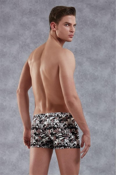 Doreanse Erkek Modal Çok Renkli Baskılı Torbalı Normal Paça Boxer 1891