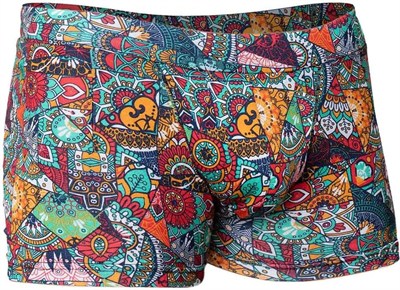 Doreanse Erkek Modal Çok Renkli Baskılı Torbalı Normal Paça Boxer 1807