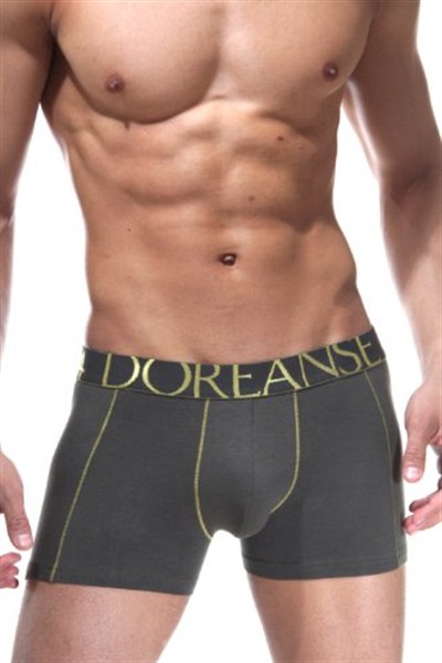 Doreanse Erkek Modal Haki Torbalı Normal Paça Boxer 1766
