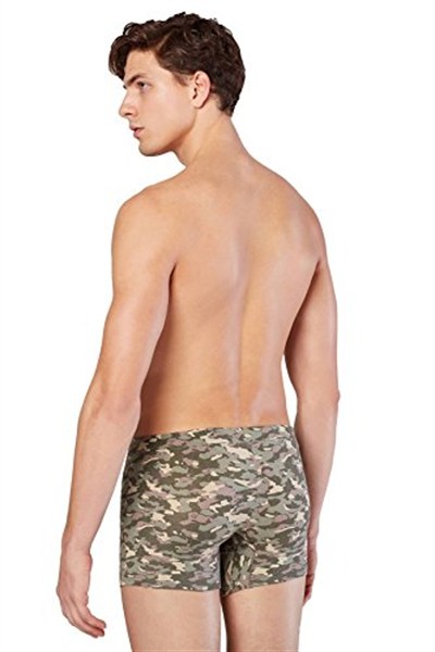 Doreanse Erkek Modal Kamuflaj Baskılı Torbalı Normal Paça Boxer 1815
