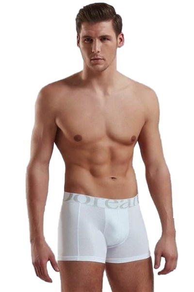 Doreanse Erkek Modal Torbalı Normal Paça Beyaz Boxer C7T7N7O1
