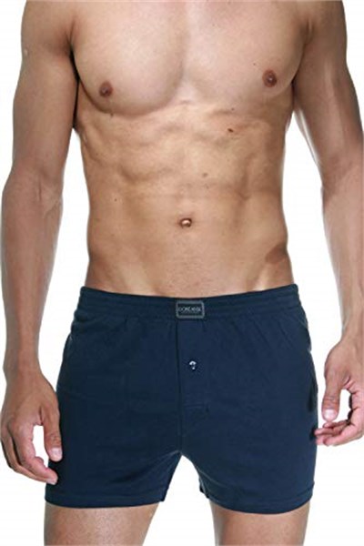 Doreanse Erkek Pamuk Düğmeli Normal Paça Boxer 1511