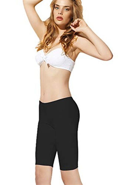 Doreanse Kadın Modal Yüksek Bel Uzun Paça Boxer Şort 9901
