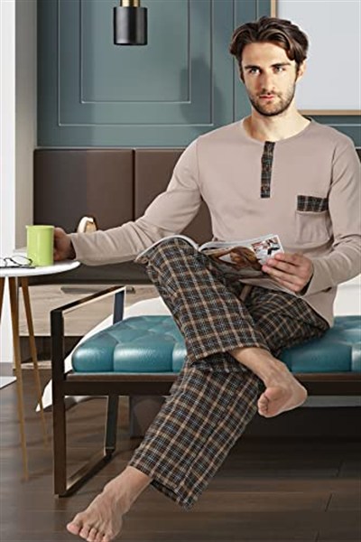 DoReMi Brave Bryan Erkek Pijama Takımı A.KAHVE XL