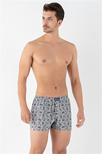 DoReMi Doğal Pamuklu Erkek Boxer