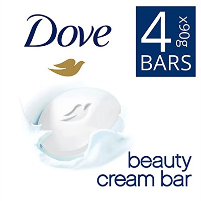 Dove Beauty Cream Bar Katı Güzellik Sabunu Original Nemlendirici Etkili, 4x90 g