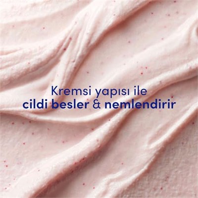 Dove Vücut Peelingi Nar Çekirdeği ve Shea Yağı 225ml Beyaz