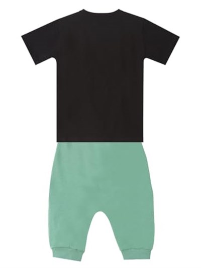 Dozer Yolda Erkek Çocuk T-shirt Kapri Şort Takım