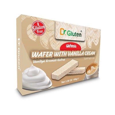 Dr. Gluten Vanilyalı Gofret (Glutensiz)