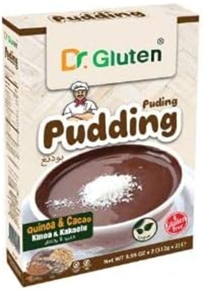 Dr. Gluten Glutensiz Kakaolu Kinoalı Puding 112 G X 2 Adet
