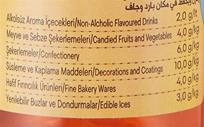 Dr.Gusto Su Bazlı Likit Gıda Boyası 60 Gr Sarı