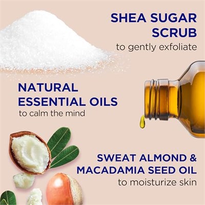 Dr.Teals Shea Sugar Scrub Shea Butter & Almond Oil Vücut Şeker Peeling 538GR
