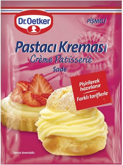 Dr. Oetker Pastacı Kreması - Pişmeli - Sade,156 Gr