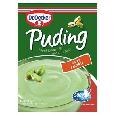 Dr. Oetker Puding Antep Fıstıklı 91 Gr