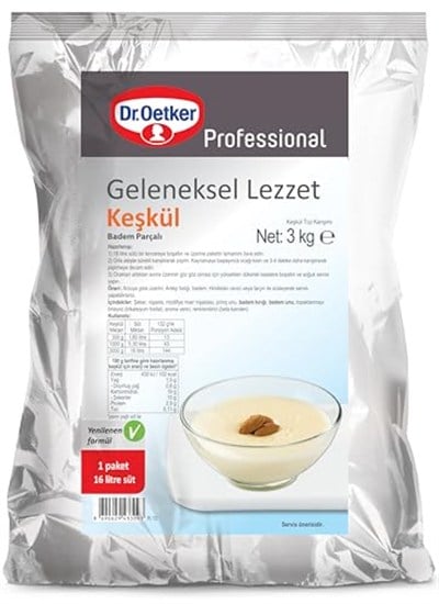 Dr. Oetker Keşkül 3 Kg