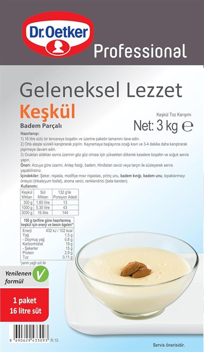 Dr. Oetker Keşkül 3 Kg