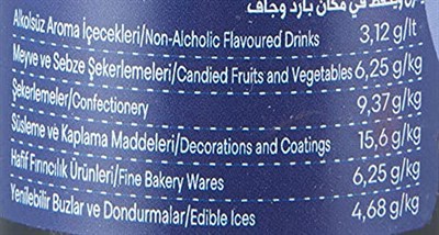 Dr.Gusto Su Bazlı Likit Gıda Boyası 60 Gr Lacivert