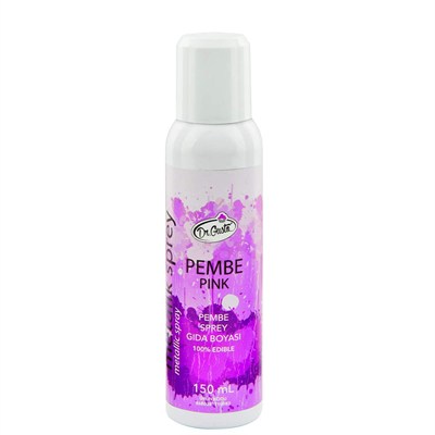Dr.Gusto Sprey Gıda Boyası 150 Ml Pembe