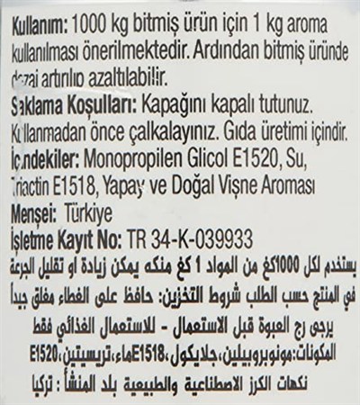 Dr.Gusto Aroma Verici Vişne 40 Gr