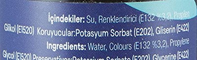 Dr.Gusto Su Bazlı Likit Gıda Boyası 60 Gr Lacivert