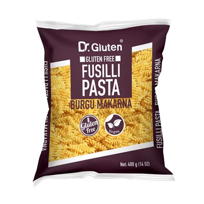 Dr. Gluten Glutensiz Burgu Makarna (FUSİLLİ) 400 Gr