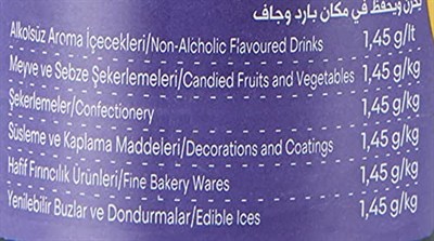 Dr.Gusto Su Bazlı Likit Gıda Boyası 60 Gr Mor