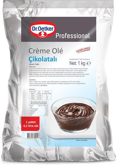 Dr. Oetker Creme Ole Çikolatalı 1 Kg