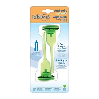 Dr. Browns 270 ml Options+ Geniş Ağız Yedek Parça Kiti İkili