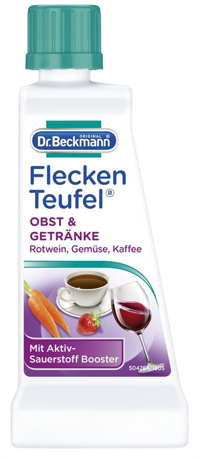 Dr. Beckmann Fleckenteufel Obst, Rotwein, Gemüse, 50 ml
