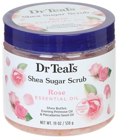 Dr.Teals Shea Sugar Scrub Rose Vücut Şeker Peeling 538GR
