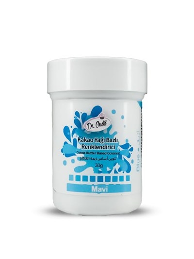 Dr. Gusto Çikolata Boyasi Mavi 30 Gr