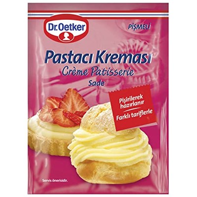 Dr. Oetker Pastacı Kreması - Pişmeli - Sade,156 Gr