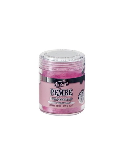 Dr. Gusto Metalik Toz Gıda Boyası 10 Gram Pembe