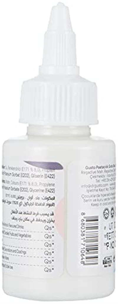 Dr.Gusto Su Bazlı Likit Gıda Boyası 60 Gr Beyaz