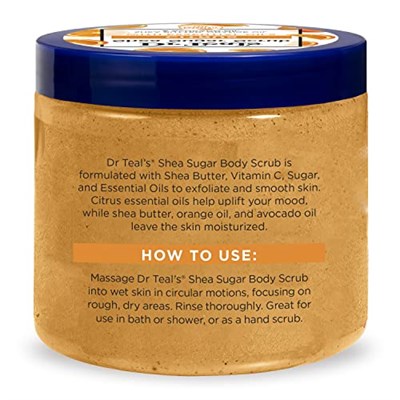 Dr.Teals Shea Sugar Scrub Citrus Vücut Şeker Peeling 538GR