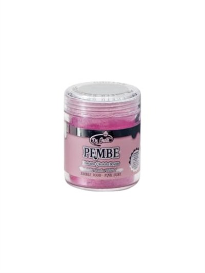 Dr. Gusto Metalik Toz Gıda Boyası 10 Gram Pembe