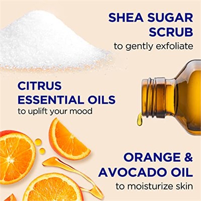 Dr.Teals Shea Sugar Scrub Citrus Vücut Şeker Peeling 538GR