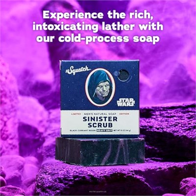 Dr. Squatch Dr.Squatch Sinister Scrub Erkek Sabunu 141Gr