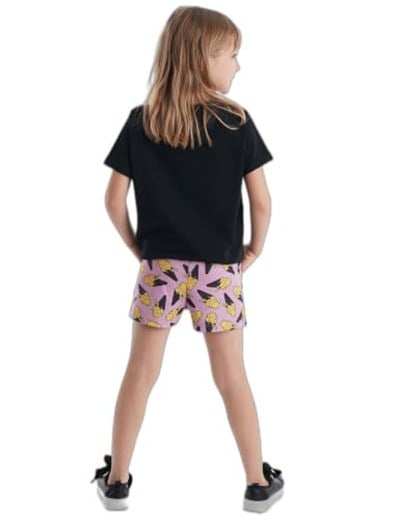 Dream Cream Kız Çocuk T-shirt Şort Takım