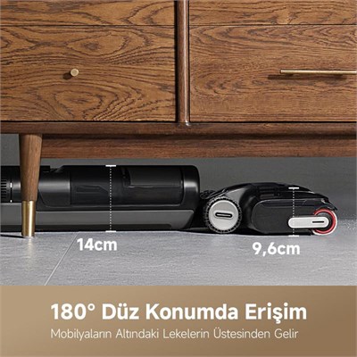 Dreame H12 Pro Flexreach Islak Ve Kuru Süpürge, 18.000 Pa Güçlü Vakum
