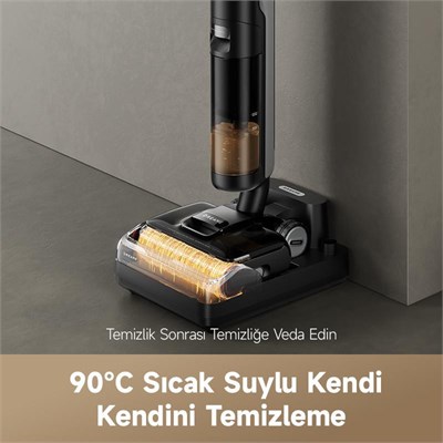 Dreame H12 Pro Flexreach Islak Ve Kuru Süpürge, 18.000 Pa Güçlü Vakum