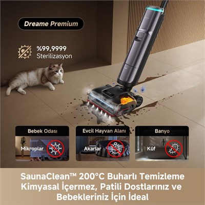 Dreame H16 Pro Steam Islak Ve Kuru Süpürge