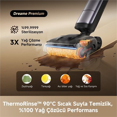 Dreame H16 Pro Steam Islak Ve Kuru Süpürge