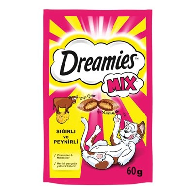 Dreamies Kedi Ödül Maması Karışık Paket 6x60gr