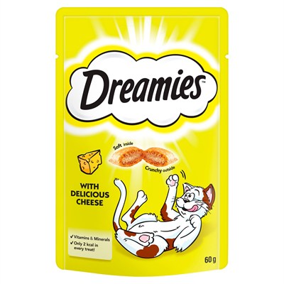 Dreamies Peynirli Kedi İmalatı 60g (8li Toptan Mağaza) 480g