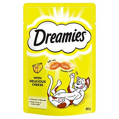 Dreamies Peynirli Kedi İmalatı 60g (8li Toptan Mağaza) 480g