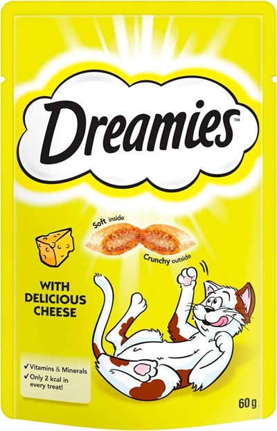 Dreamies Peynirli Kedi İmalatı 60g (8li Toptan Mağaza) 480g