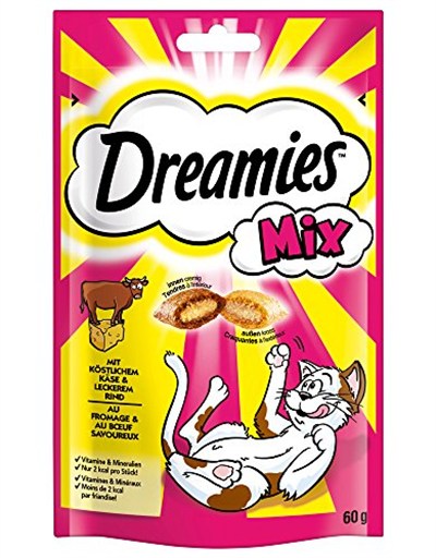 Dreamies Sığırlı ve Peynirli Kedi Ödül Maması 6 Adet