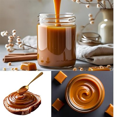 DreamSnacks Sürülebilir Karamel, 330g, Doğal Taze Süt Kaymağı ve Tereyağ İçerikli, Katkısız, Kahvaltılık
