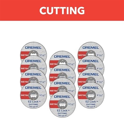 Dremel 12-Pack Metal Cutoff Wheels -EZ456B